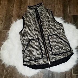J.crew quilted puffer vest